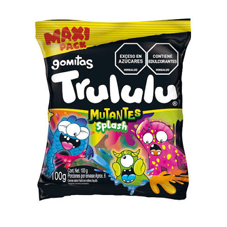 TRULULU GOMITAS MUTANTES SPLASH 80g