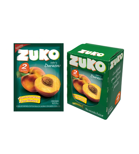 REFRESCO SABOR A DURAZNO x 15 gr