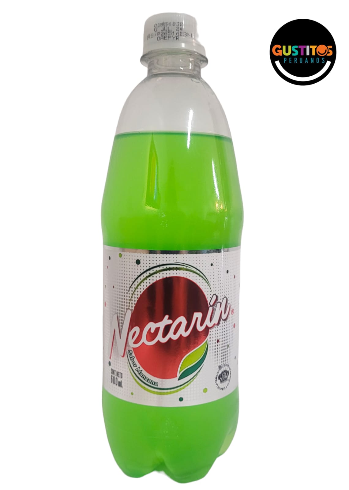 GASEOSA NECTARIN SABOR MANZANA x 600 ml