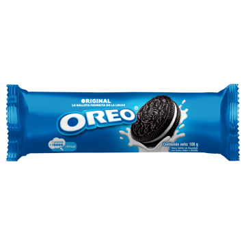 GALLETA OREO ROLLO CLASICA  x 108 g