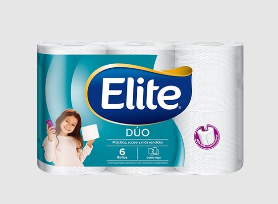 PAPEL HIGIENICO DUO DH 25 m x 6 unid
