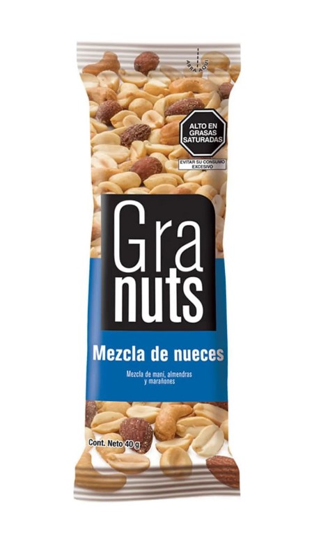 GRANUTS MEZCLA DE NUECES 