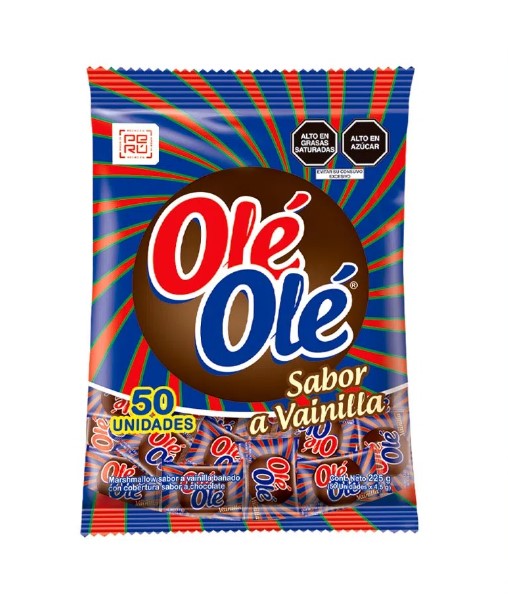 OLE OLE SABOR VAINILLA x 50 und