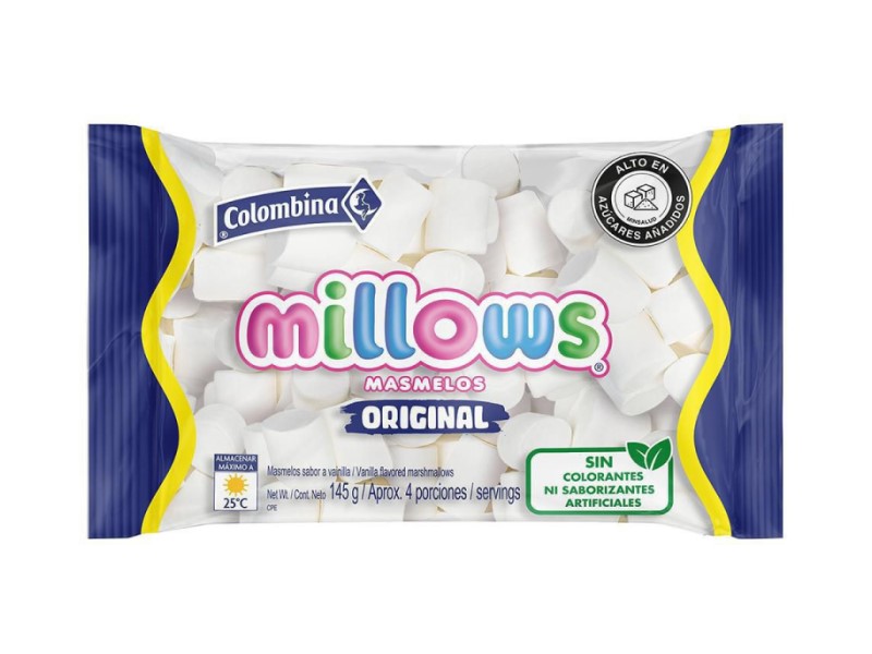 MILLOWS ORIGINAL CILINDRO BLANCO  x 145G