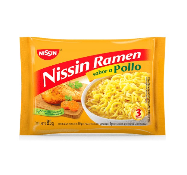SOPA INSTANTANEA SABOR POLLO x 85 g