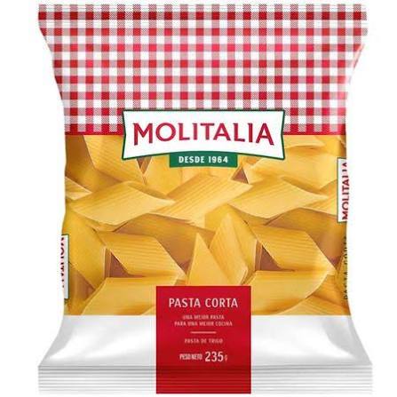 MOLITALIA FIDEOS MACARRON x 235 g 