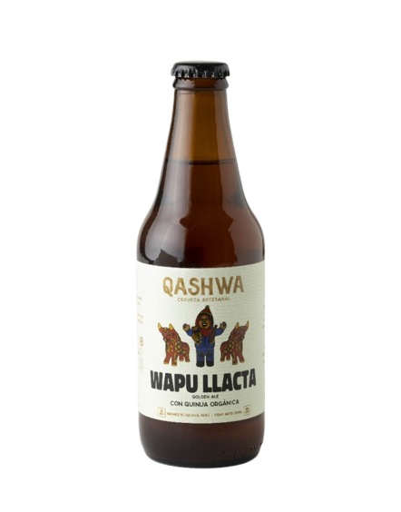 CERVEZA ARTESANAL QASHWA WAPU LLACTA 330 ML