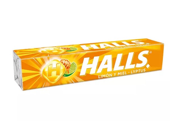 HALLS LIMON Y MIEL x 25,2 g
