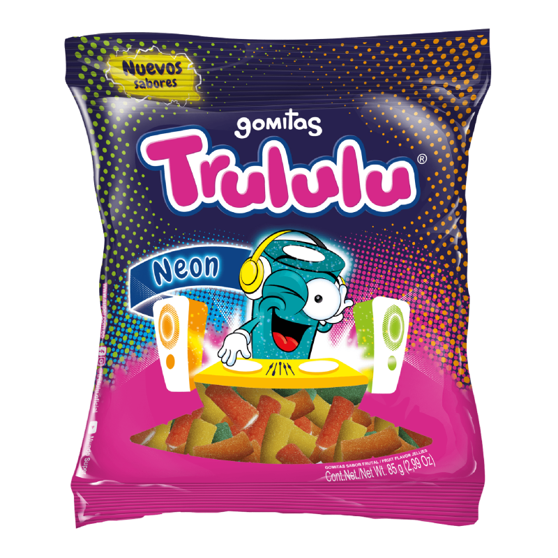 TRULULU GOMITAS NEON x 85 g