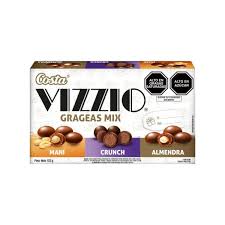 VIZZIO GRAGEA MIX CAJA x 122GR