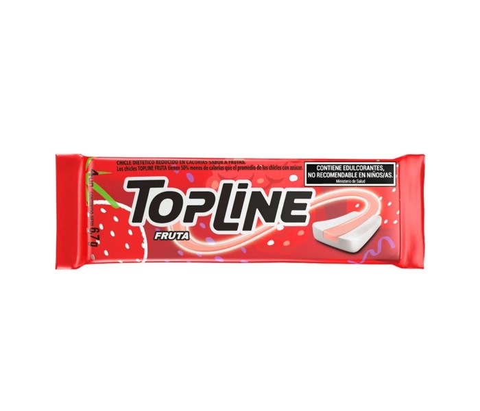 CHICLE TOPLINE FRESA x 7,2 g
