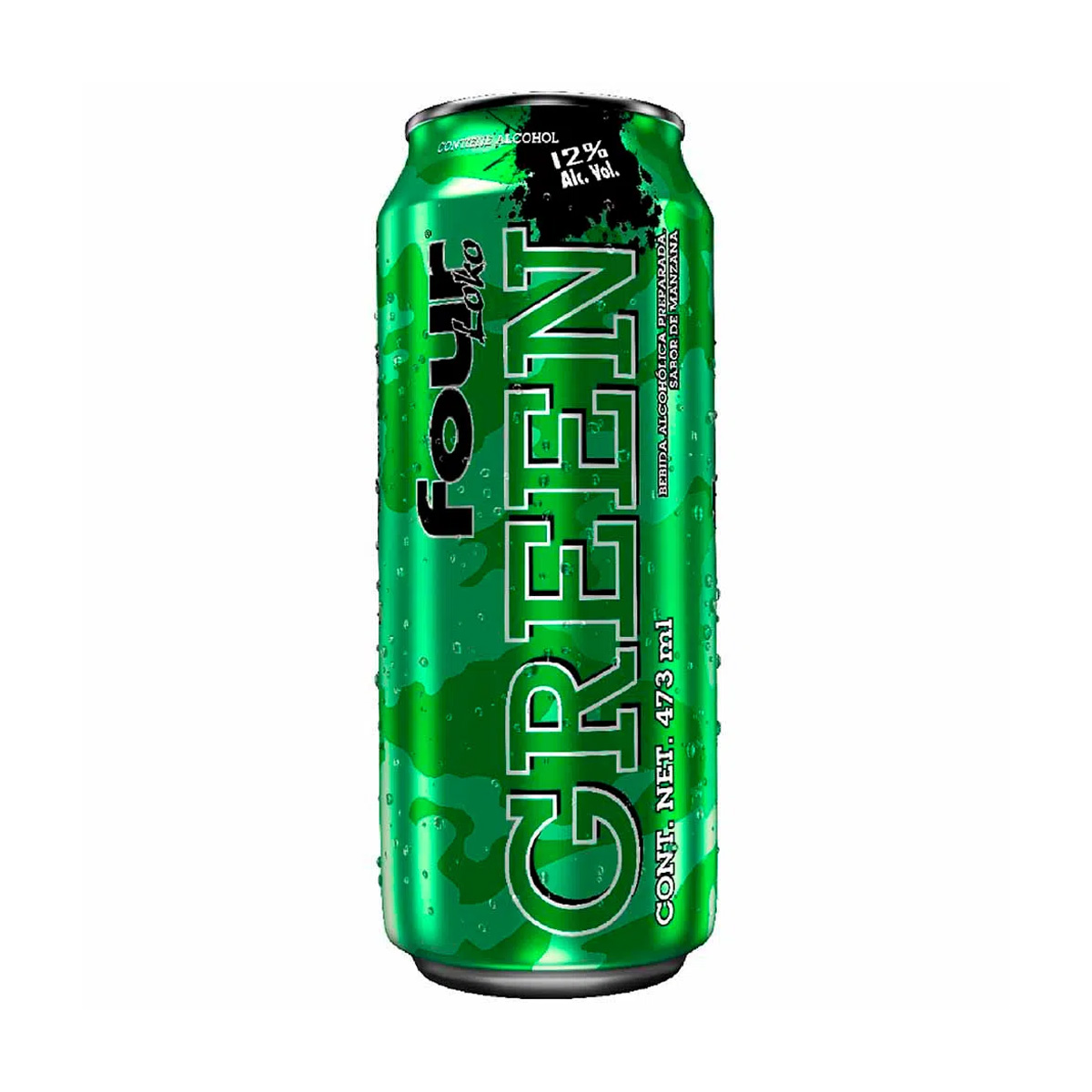 FOUR LOKO SABOR MANZANA x 473 ml