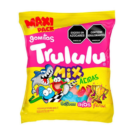 TRULULU GOMITAS AROS MIX ACIDAS 80g