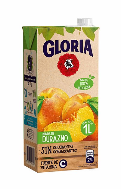 BEBIDA DE DURAZNO x 1 L