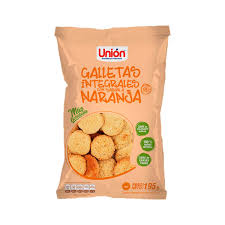 GALLETAS INTEGRALES NARANJA x 195