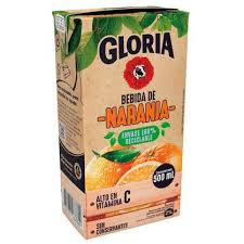 GLORIA BEBIDA DE NARANJA x 500 ml