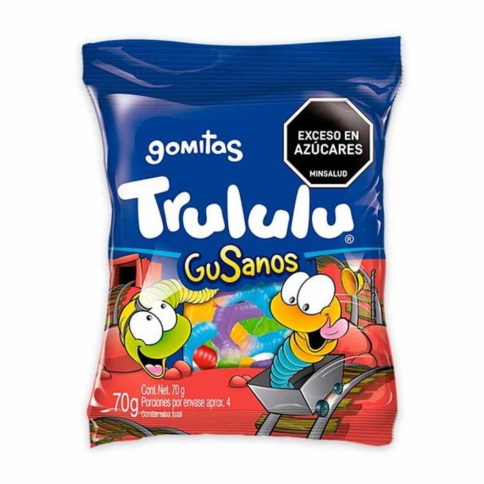 TRULULU GUSANOS x 80gr.