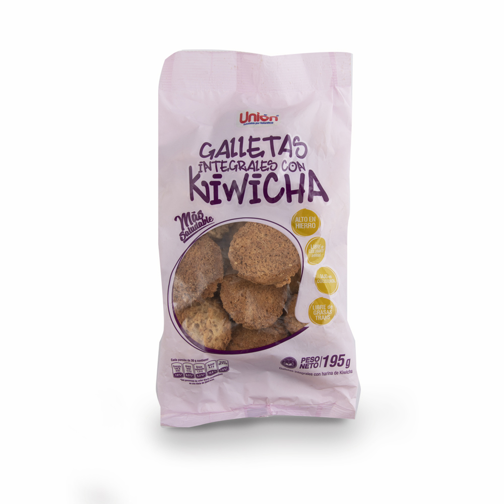 GALLETAS INTEGRALES KIWICHA x 195g