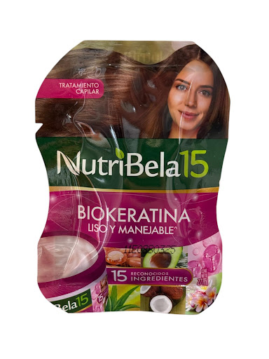 SHAMPOO NUTRIBELA COLAGENO FUERZA Y CRECIMIENTO x 22 ml