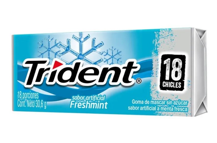 TRIDENT SABOR FRESHMINT x 30,6 g
