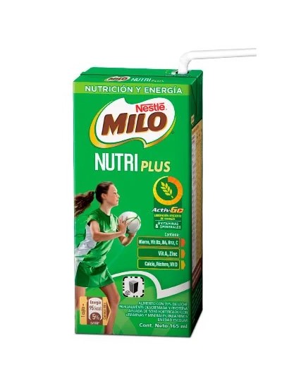 MILO NUTRIPLUS 165 ml