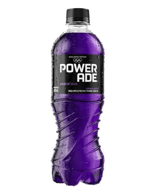POWER ADE SABOR UVA 600 ml