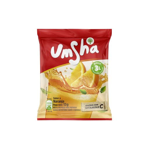 REFRESCO SABOR A NARANJA 13g