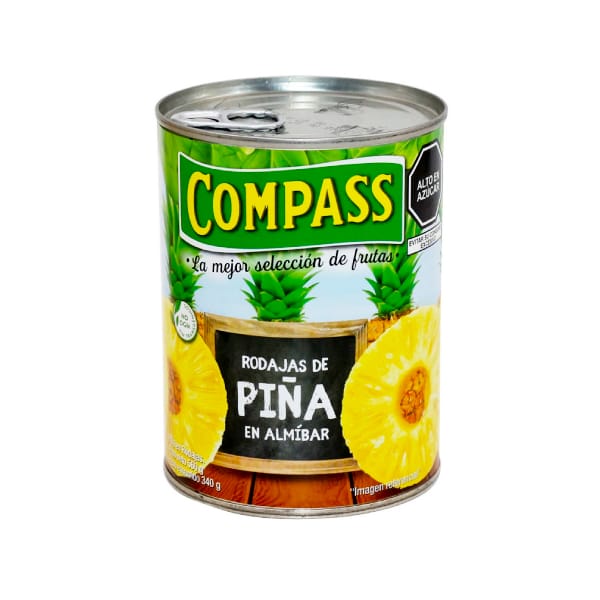 RODAJAS DE PIÑA EN ALMIBAR 560g