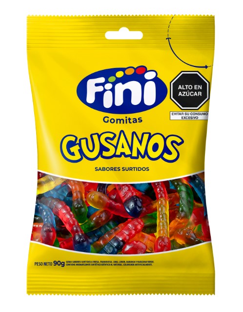 GOMITAS GUSANOS x 90 g