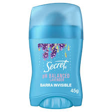 DESODORANTE SECRET BARRA LAVANDA x45g