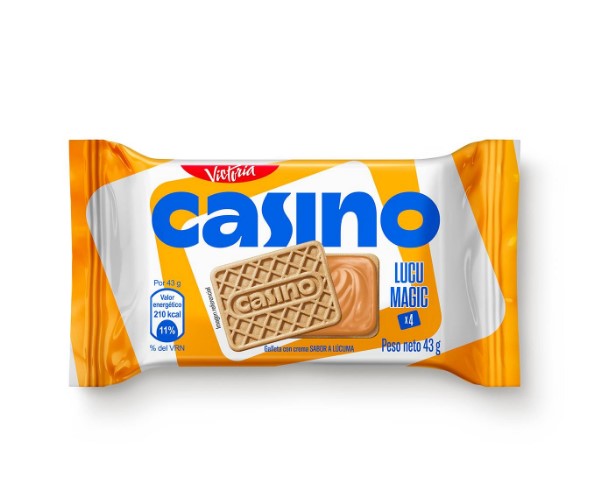 GALLETAS CASINO SABOR A LUCUMA x 43 gr