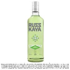 VODKA RUSSKAYA GREEN x 750 ml