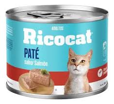 RICOCAN GATOS  ADULTOS PATE SABOR SALMON  x 180 g 