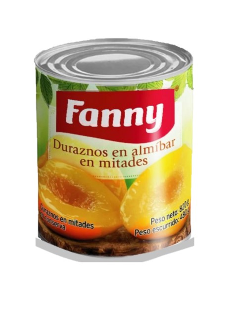 DURAZNO EN MITADES EN ALMIBAR x 820 g