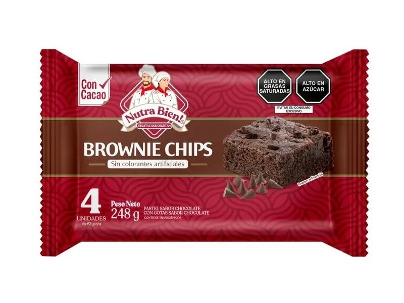 BROWNIE CHIPS x 62 g