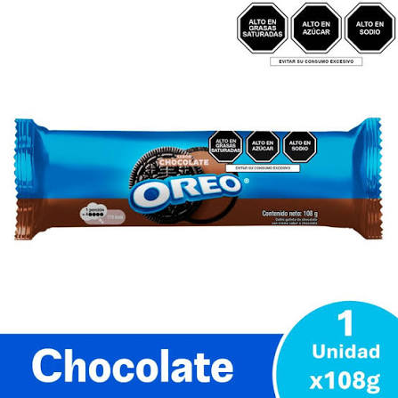 GALLETA OREO ROLLOSABOR A CHOCOLATE x 108 g