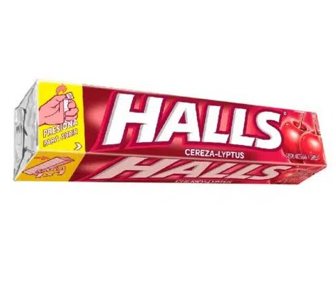 HALLS MENTOL CEREZA - LYPTUS x 25,2 g
