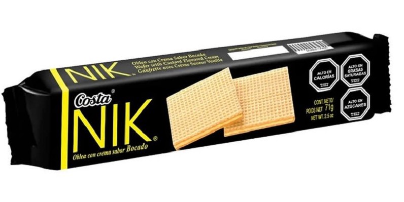 NIK WAFER VAINILLA x 72 g