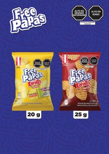 FREE PAPAS PICANTE x 25 g