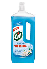 LIMPIADOR LIQUIDO CIF PISOS 4 EN 1 FLOR DE LOTO Y EUCALIPTO x 750ml