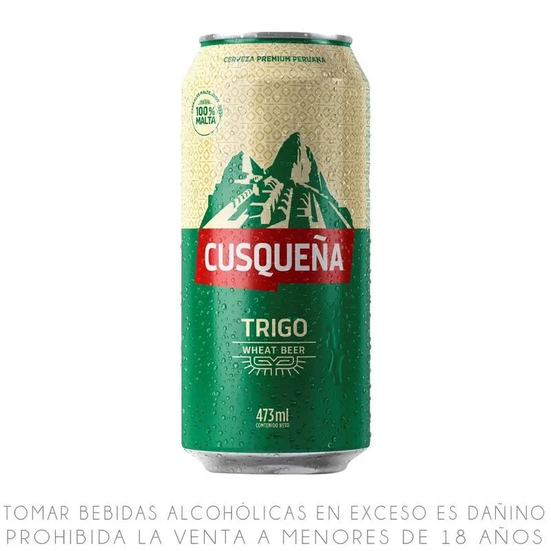 CERVEZA CUSQUEÑA TRIGO x 473ML