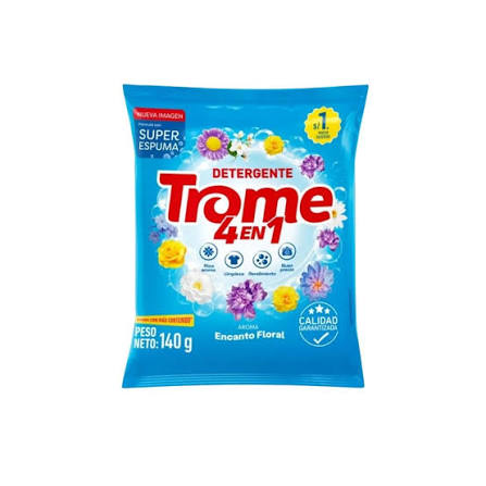 DETERGENTE TROME  AROMA FLORAL x 140 g