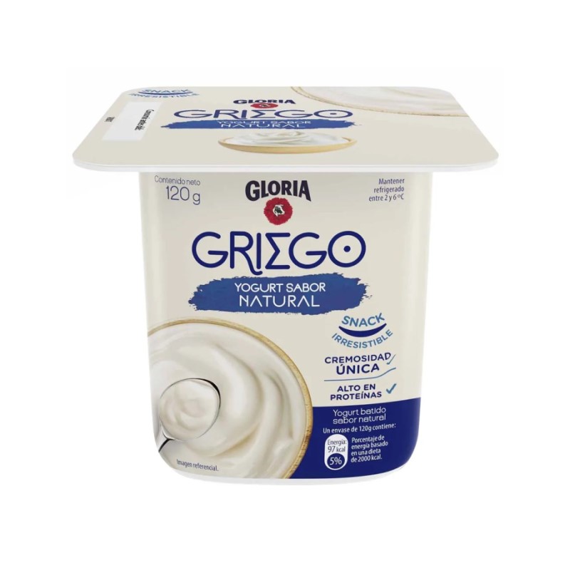 YOGURT GRIEGO NATURAL x 120 g