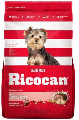 RICOCAN CACHORROS CARNE Y LECHE x 1 kg