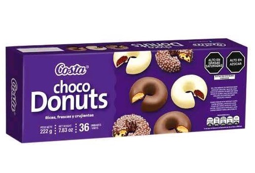 GALLETA CHOCODONUTS x 36 unid