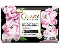 JABON CAMAY BOTANICALS ROSAS FRANCESAS x 85 g