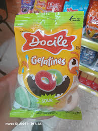 DOCILE GELATINES AROS x 80 g 