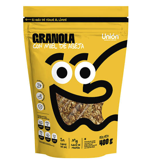GRANOLA LONCHERA CON MIEL DE ABEJA x 400g