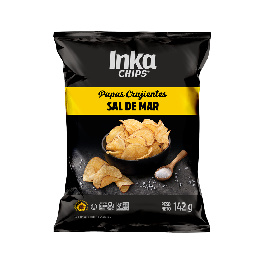 INKA CHIPS - SAL DE MAR x 142g