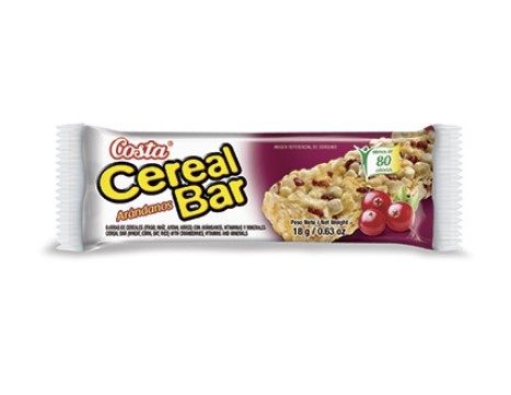 CEREAL EN BARRA ARANDANOS x 18 g 